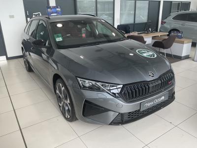 Skoda Octavia 2.0 TSI vRS DSG Euro 6 (s/s) 5dr Estate Petrol Graphite GreySkoda Octavia 2.0 TSI vRS DSG Euro 6 (s/s) 5dr Estate Petrol Graphite Grey at Derek Slack Motors Middlesbrough