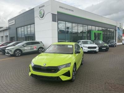 Skoda Octavia 2.0 TSI vRS DSG Euro 6 (s/s) 5dr Hatchback Petrol Hyper GreenSkoda Octavia 2.0 TSI vRS DSG Euro 6 (s/s) 5dr Hatchback Petrol Hyper Green at Derek Slack Motors Middlesbrough