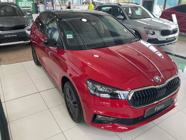 Skoda Fabia 1.0 MPI Design Edition Euro 6 (s/s) 5dr Hatchback Petrol Velvet RedSkoda Fabia 1.0 MPI Design Edition Euro 6 (s/s) 5dr Hatchback Petrol Velvet Red at Derek Slack Motors Middlesbrough