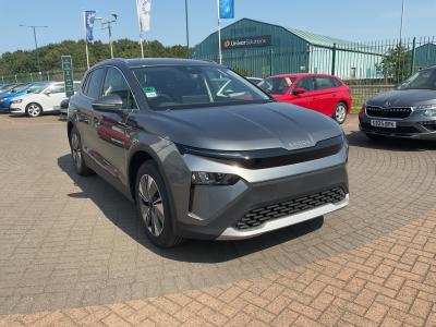 Skoda Elroq 63kWh 60 Edition Auto 5dr SUV Electric Graphite GreySkoda Elroq 63kWh 60 Edition Auto 5dr SUV Electric Graphite Grey at Derek Slack Motors Middlesbrough