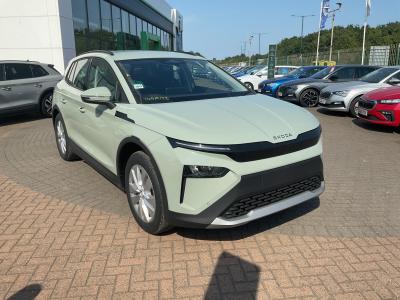 Skoda Elroq 63kWh 60 SE L Auto 5dr SUV Electric Timiano GreenSkoda Elroq 63kWh 60 SE L Auto 5dr SUV Electric Timiano Green at Derek Slack Motors Middlesbrough