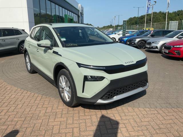 Skoda Elroq 63kWh 60 SE L Auto 5dr SUV Electric Timiano GreenSkoda Elroq 63kWh 60 SE L Auto 5dr SUV Electric Timiano Green at Derek Slack Motors Middlesbrough