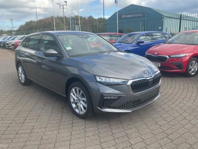 Skoda Scala 1.0 TSI SE L Edition Euro 6 (s/s) 5dr Hatchback Petrol Graphite GreySkoda Scala 1.0 TSI SE L Edition Euro 6 (s/s) 5dr Hatchback Petrol Graphite Grey at Derek Slack Motors Middlesbrough