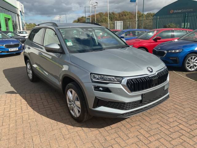 Skoda Karoq 1.5 TSI ACT SE Edition DSG Euro 6 (s/s) 5dr SUV Petrol Smokey SilverSkoda Karoq 1.5 TSI ACT SE Edition DSG Euro 6 (s/s) 5dr SUV Petrol Smokey Silver at Derek Slack Motors Middlesbrough