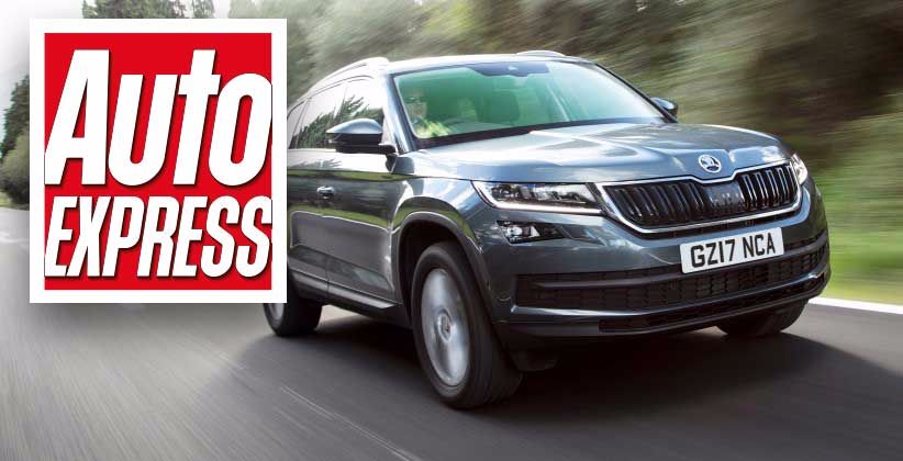 Three cheers for ŠKODA as Kodiaq, Superb and Octavia take home Auto Express New Car Awards titles