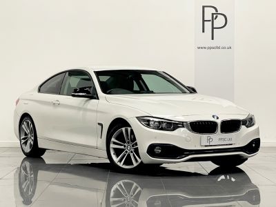 BMW 4 Series 2.0 420d [190] Sport 2dr [Business Media] Coupe Diesel WHITEBMW 4 Series 2.0 420d [190] Sport 2dr [Business Media] Coupe Diesel WHITE at Derek Slack Motors Middlesbrough