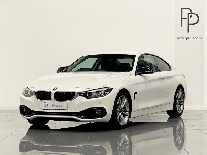 BMW 4 Series 2.0 420d [190] Sport 2dr [Business Media] Coupe Diesel WHITE