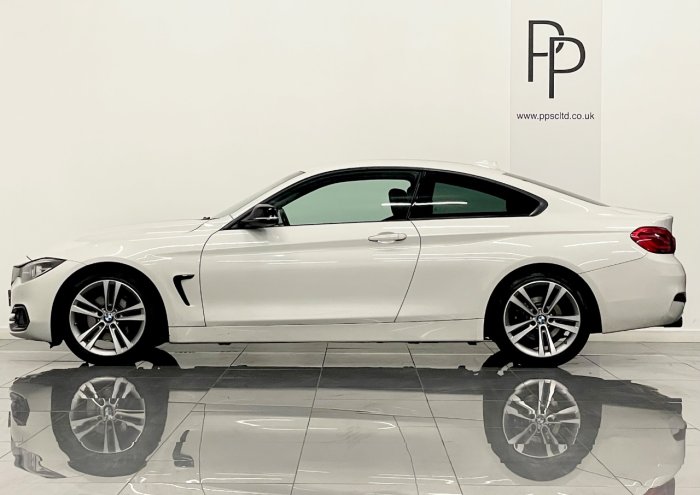 BMW 4 Series 2.0 420d [190] Sport 2dr [Business Media] Coupe Diesel WHITE