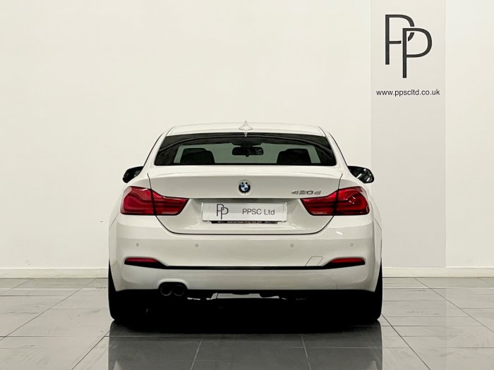 BMW 4 Series 2.0 420d [190] Sport 2dr [Business Media] Coupe Diesel WHITE