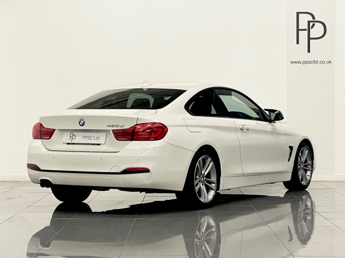 BMW 4 Series 2.0 420d [190] Sport 2dr [Business Media] Coupe Diesel WHITE