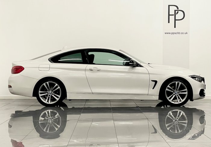 BMW 4 Series 2.0 420d [190] Sport 2dr [Business Media] Coupe Diesel WHITE