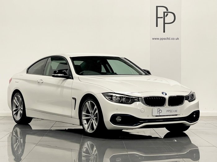 BMW 4 Series 2.0 420d [190] Sport 2dr [Business Media] Coupe Diesel WHITE