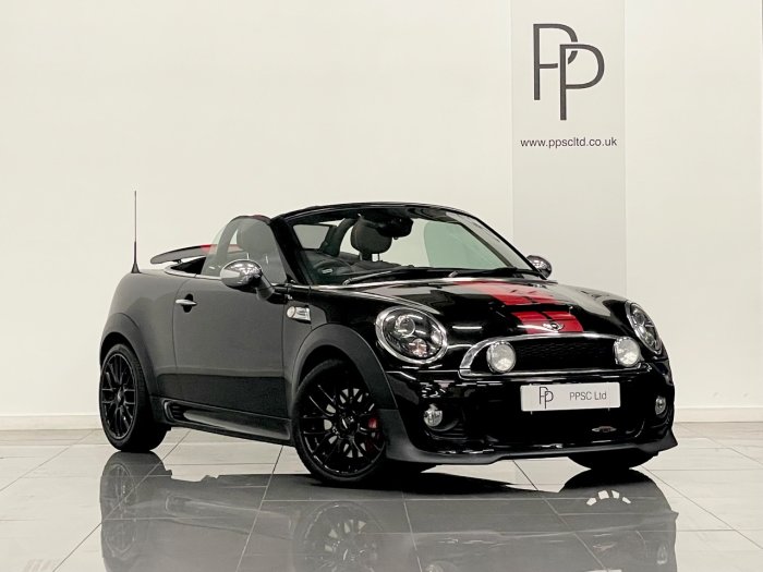 Mini Roadster 1.6 John Cooper Works 2dr Convertible Petrol BLACK