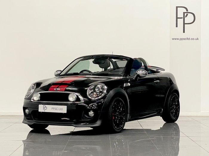 Mini Roadster 1.6 John Cooper Works 2dr Convertible Petrol BLACK