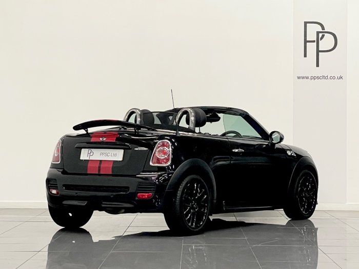 Mini Roadster 1.6 John Cooper Works 2dr Convertible Petrol BLACK