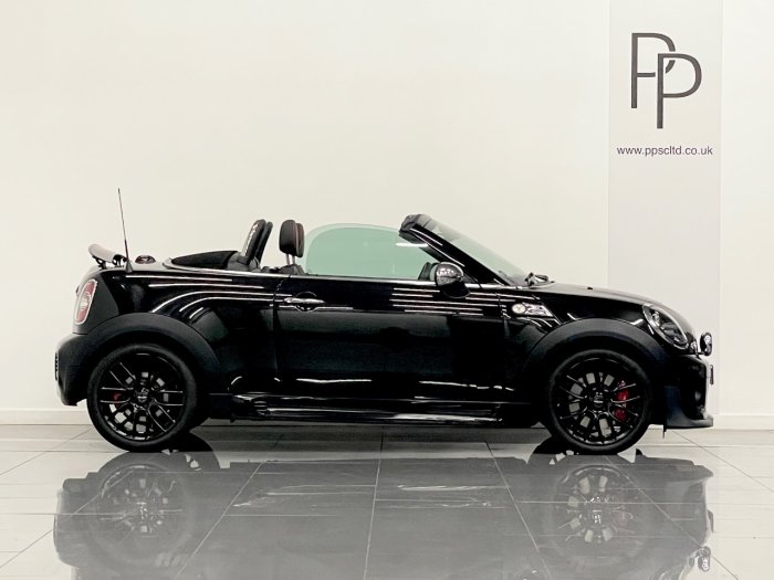 Mini Roadster 1.6 John Cooper Works 2dr Convertible Petrol BLACK