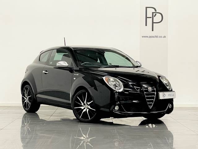 Alfa Romeo Mito 0.9 TB TwinAir 105 Sportiva 3dr Hatchback Petrol BLACKAlfa Romeo Mito 0.9 TB TwinAir 105 Sportiva 3dr Hatchback Petrol BLACK at Derek Slack Motors Middlesbrough