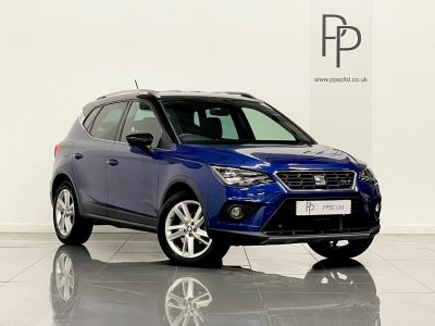 SEAT Arona 1.0 TSI 110 FR [EZ] 5dr DSG Hatchback Petrol BLUESEAT Arona 1.0 TSI 110 FR [EZ] 5dr DSG Hatchback Petrol BLUE at Derek Slack Motors Middlesbrough