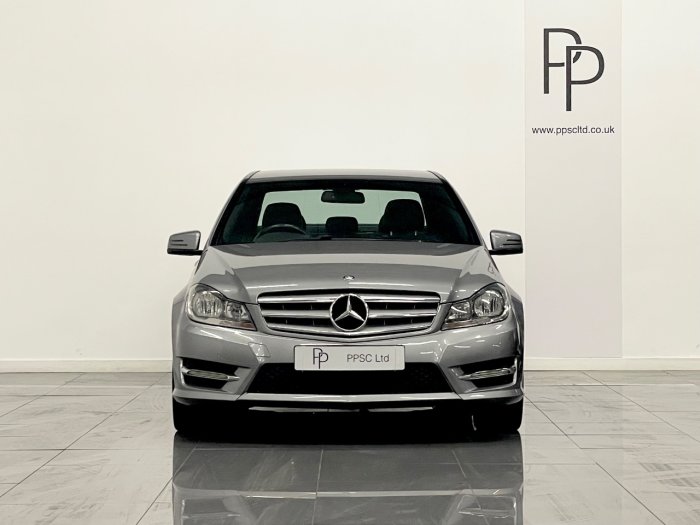 Mercedes-Benz C Class 2.1 C200 CDI BlueEFFICIENCY AMG Sport 4dr Auto Saloon Diesel SILVER