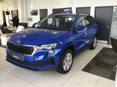 Skoda Karoq 1.0 TSI SE Drive Euro 6 (s/s) 5dr SUV Petrol Energy BlueSkoda Karoq 1.0 TSI SE Drive Euro 6 (s/s) 5dr SUV Petrol Energy Blue at Derek Slack Motors Middlesbrough