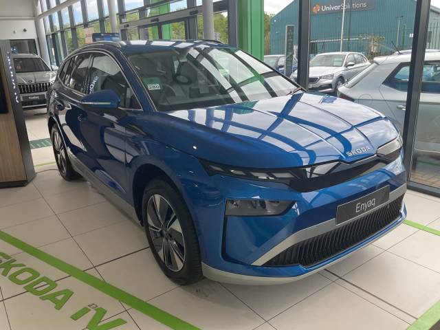 Skoda Enyaq 82kWh 85 Edition Auto 5dr SUV Electric Race BlueSkoda Enyaq 82kWh 85 Edition Auto 5dr SUV Electric Race Blue at Derek Slack Motors Middlesbrough