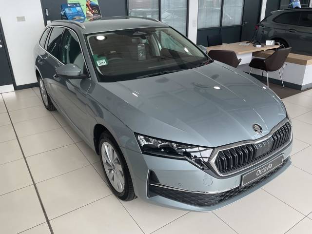 Skoda Octavia 1.5 TSI e-TEC MHEV ACT SE L DSG Euro 6 (s/s) 5dr Estate Hybrid Smokey SilverSkoda Octavia 1.5 TSI e-TEC MHEV ACT SE L DSG Euro 6 (s/s) 5dr Estate Hybrid Smokey Silver at Derek Slack Motors Middlesbrough