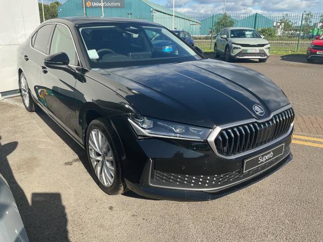 Skoda Superb 1.5 TSI e-TEC MHEV SE L DSG Euro 6 (s/s) 5dr Hatchback Hybrid Midnight BlackSkoda Superb 1.5 TSI e-TEC MHEV SE L DSG Euro 6 (s/s) 5dr Hatchback Hybrid Midnight Black at Derek Slack Motors Middlesbrough