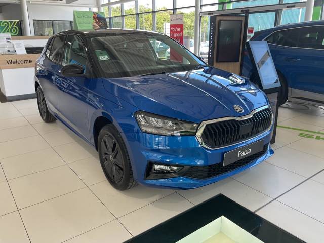 Skoda Fabia 1.0 MPI Design Edition Euro 6 (s/s) 5dr Hatchback Petrol Race BlueSkoda Fabia 1.0 MPI Design Edition Euro 6 (s/s) 5dr Hatchback Petrol Race Blue at Derek Slack Motors Middlesbrough