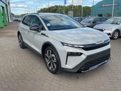 Skoda Elroq 82kWh 85 SportLine Auto 5dr SUV Electric Meteor GreySkoda Elroq 82kWh 85 SportLine Auto 5dr SUV Electric Meteor Grey at Derek Slack Motors Middlesbrough
