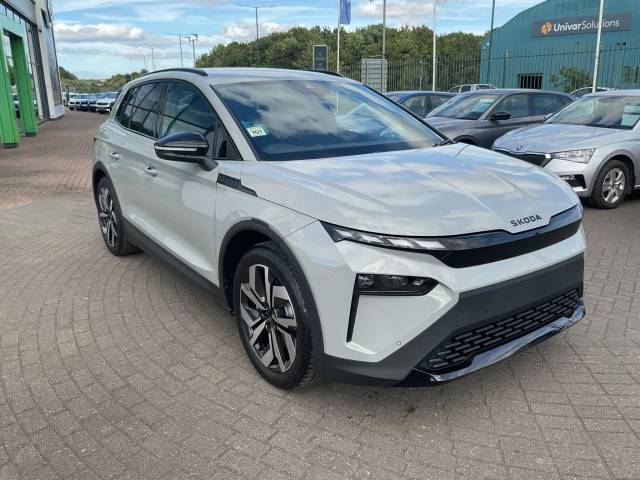 Skoda Elroq 82kWh 85 SportLine Auto 5dr SUV Electric Meteor GreySkoda Elroq 82kWh 85 SportLine Auto 5dr SUV Electric Meteor Grey at Derek Slack Motors Middlesbrough