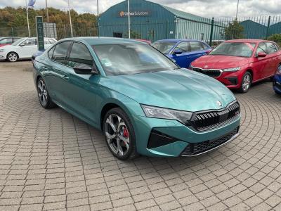 Skoda Octavia 2.0 TSI vRS DSG Euro 6 (s/s) 5dr Hatchback Petrol Water World GreenSkoda Octavia 2.0 TSI vRS DSG Euro 6 (s/s) 5dr Hatchback Petrol Water World Green at Derek Slack Motors Middlesbrough