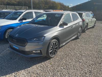 Skoda Fabia 1.0 TSI Monte Carlo Edition Euro 6 (s/s) 5dr Hatchback Petrol Smokey SilverSkoda Fabia 1.0 TSI Monte Carlo Edition Euro 6 (s/s) 5dr Hatchback Petrol Smokey Silver at Derek Slack Motors Middlesbrough