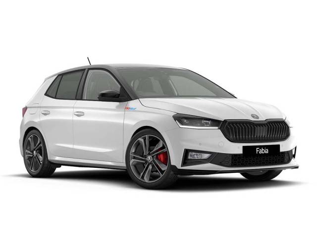 Skoda Fabia 1.5 TSI 130 DSG Euro 6 (s/s) 5dr Hatchback Petrol Moon WhiteSkoda Fabia 1.5 TSI 130 DSG Euro 6 (s/s) 5dr Hatchback Petrol Moon White at Derek Slack Motors Middlesbrough